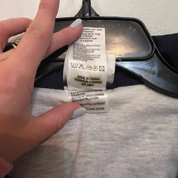 Vintage Normcore Adidas Mens Bomber Jacket Size L - Picture 6 of 8